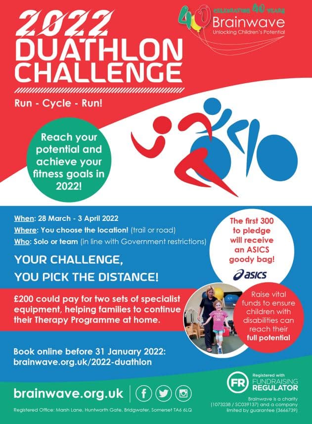 2022 Duathlon Challenge poster