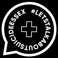 let's talk about suicide logo