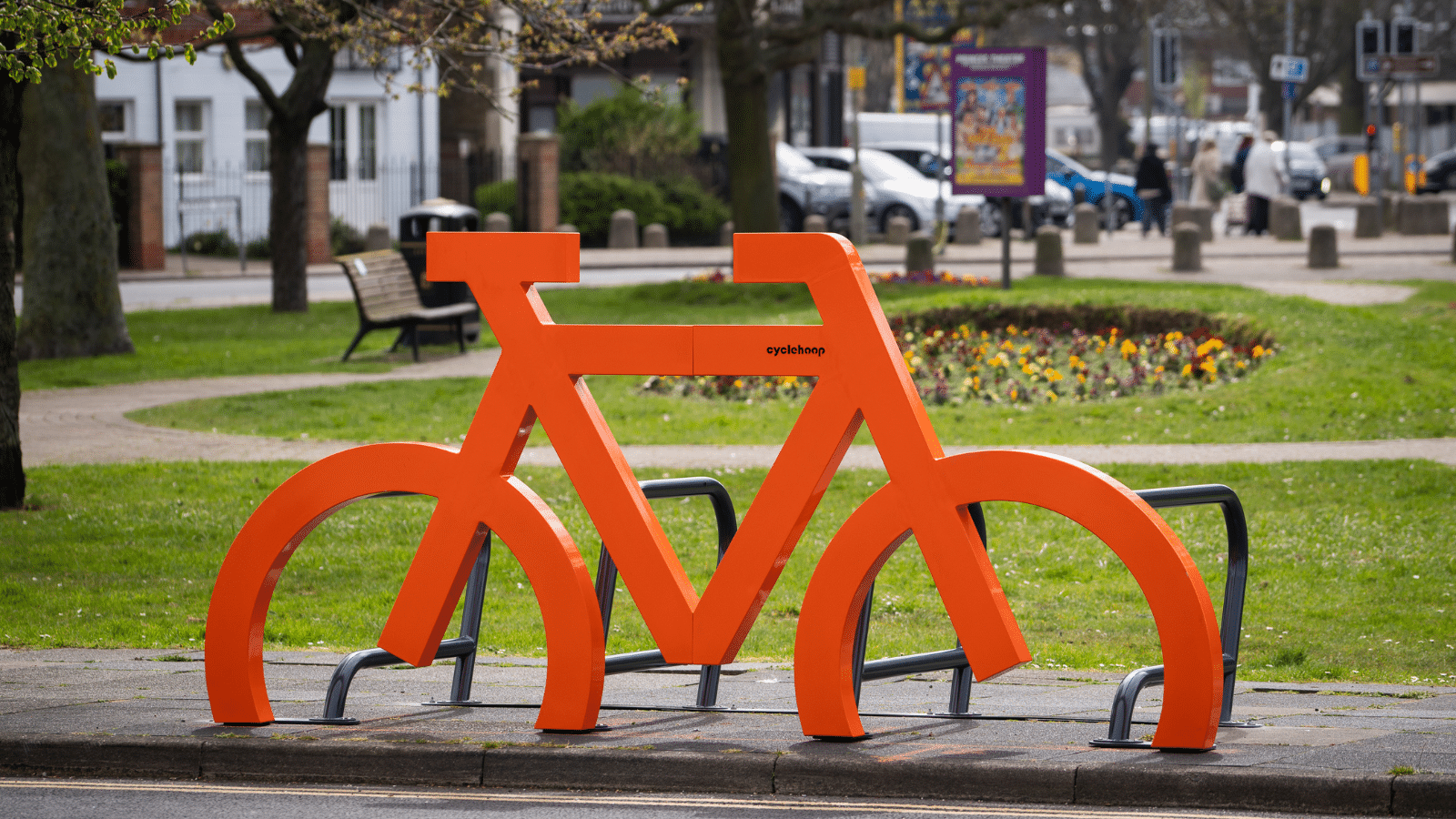 New cycle parking places for Essex Pedal Power cyclists in Clacton and Jaywick Active Essex