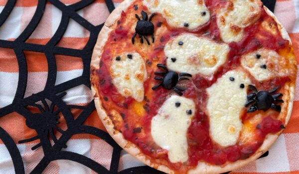 Haunted Ghost Pizzas