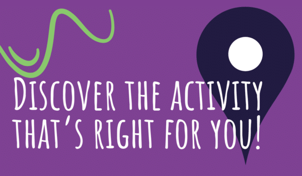 Try our activity Finder